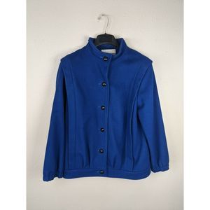 Vintage Westbrook 100% Wool Royal Blue Coat
